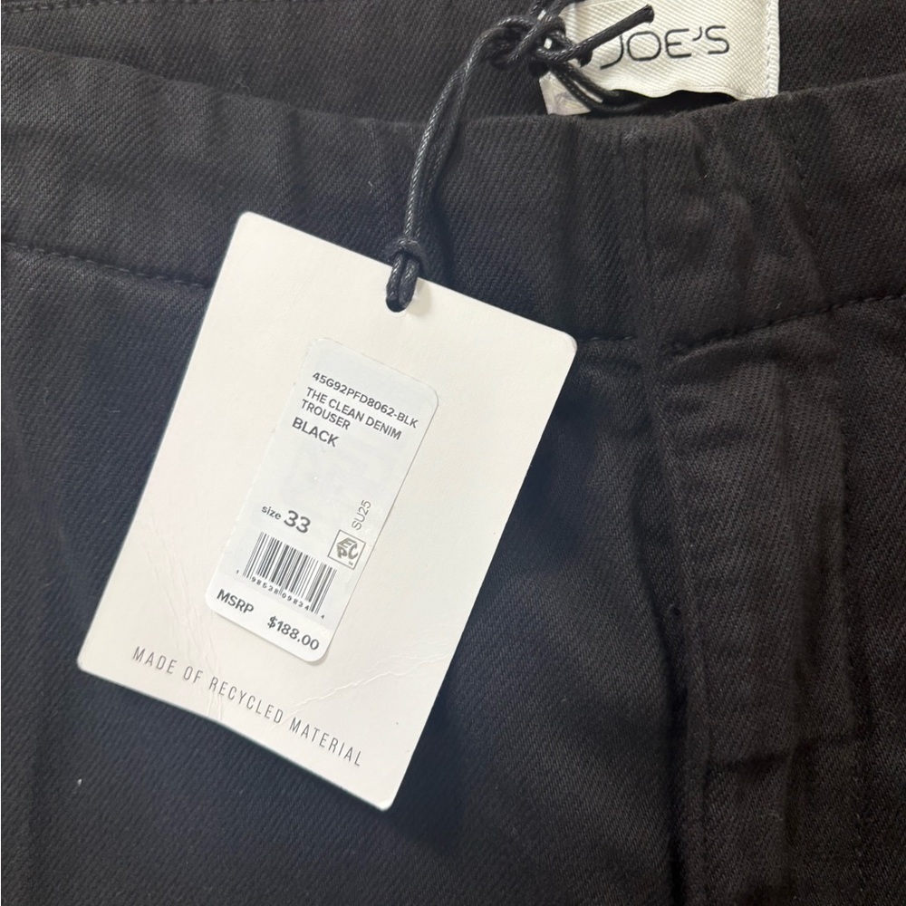 NWT Joe's Women's The Clean Denim High Rise Wide Leg Trouser - Picture 7 of 7